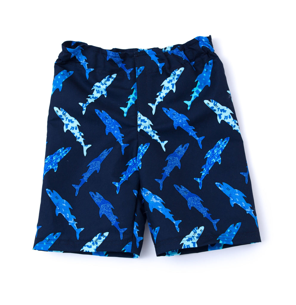 Adaptive Boys Shark Long Shorts
