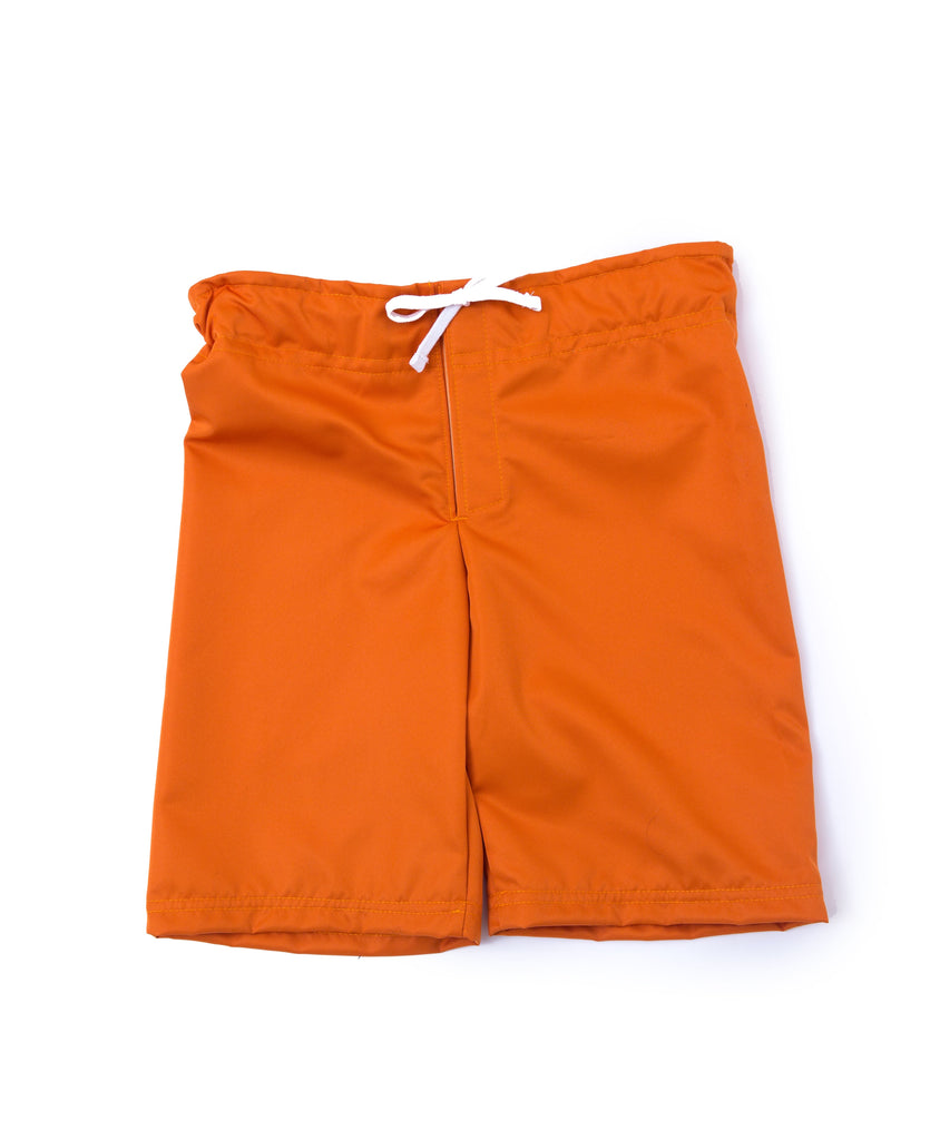 Adaptive Boys Long Orange Shorts